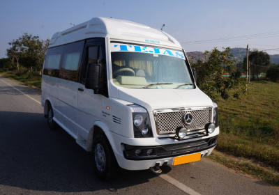 12 Seater Tempo Traveller on rent